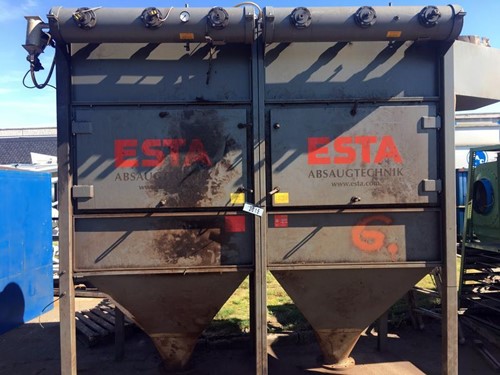 Cartridge dust collector ESTA, 26 900 m³/h